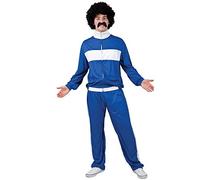 Adults 80s Retro Trackie Costume Plus Size