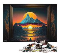 Adults And Adolescents Jigsaw Puzzle A Monument to Surrealism Puzzle Jigsaws for Adults for Home Decoration 500pcs (52x38cm)