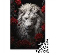 Adults And Adolescents Jigsaw Puzzle Animal Art Lion Puzzles for Adults & Teenager Family Game 1000pcs (38x26cm)