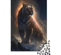 Adults And Adolescents Jigsaw Puzzle Animal Universe Tiger Puzzles for Adults & Teenager Family Game 1000pcs (38x26cm)