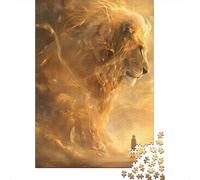 Adults And Adolescents Jigsaw Puzzle Artistic Lion Puzzles for Adults & Teenager Family Game 1000pcs (75x50cm)