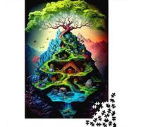 Adults And Adolescents Jigsaw Puzzle Fantasy Landscape Puzzles for Adults & Teenager Family Game 1000pcs (75x50cm)