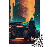 Adults And Adolescents Jigsaw Puzzle Futuristic Vehicle Puzzles for Adults & Teenager Family Game 1000pcs (38x26cm)