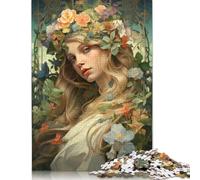 Adults And Adolescents Jigsaw Puzzle Goddess Nature Puzzles for Adults & Teenager Family Game 1000pcs (38x26cm)