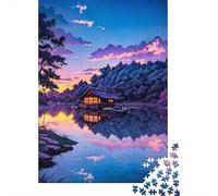 Adults And Adolescents Jigsaw Puzzle Japanese Style Puzzles for Adults & Teenager Family Game 1000pcs (75x50cm)