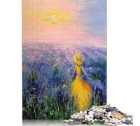Adults And Adolescents Jigsaw Puzzle Lavender Dreams Puzzles Wooden Puzzles Educational Game for Adult Teenagers 1000pcs (75x50cm)