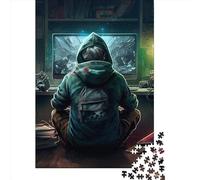 Adults And Adolescents Jigsaw Puzzle Living Inside Gaming Puzzles for Adults & Teenager Family Game 1000pcs (75x50cm)