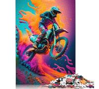 Adults And Adolescents Jigsaw Puzzle Motocross Puzzle Jigsaws for Adults for Home Decoration 500pcs (52x38cm)