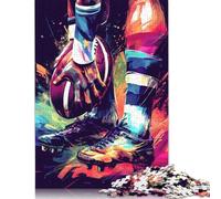 Adults And Adolescents Jigsaw Puzzle Rugby Player Puzzles Jigsaw Puzzles for Adults Gifts 500pcs (52x38cm)