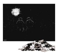 Adults And Adolescents Jigsaw Puzzle Silhouettes in The Dark Puzzle Jigsaws for Adults for Home Decoration 500pcs (52x38cm)