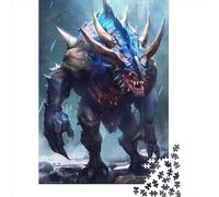 Adults And Adolescents Jigsaw Puzzle Spiky Monster Puzzles for Adults & Teenager Family Game 1000pcs (38x26cm)
