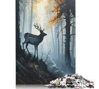 Adults And Adolescents Jigsaw Puzzle Sylvan Stag Puzzle Jigsaws for Adults for Home Decoration 500pcs (52x38cm)