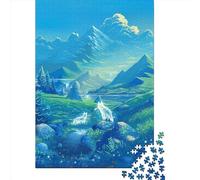 Adults And Adolescents Jigsaw Puzzle The Wolves Puzzles for Adults & Teenager Family Game 1000pcs (75x50cm)