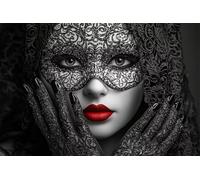 Adults and Beginners 5D Diamond Painting DIY Full Drill Kits Beautiful Elegant Lady Pictures Embroidery Cross Stitch Diamond Art Perfect for Gift and Home Wall Decor Round Drill 90x135cm C0913