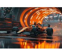 Adults and Beginners 5D Diamond Painting DIY Full Drill Kits Formula One Racing Car Pictures Embroidery Cross Stitch Diamond Art Perfect for Gift and Home Wall Decor Round Drill 40x60cm B0716