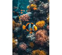 Adults and Beginners 5D Diamond Painting DIY Full Drill Kits Seabed Marine Life Pictures Embroidery Cross Stitch Diamond Art Perfect for Gift and Home Wall Decor Square Drill 20x30cm B1925