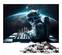 Adults and Children Jigsaw Puzzle Chess Universe Hard Jigsaw Puzzle for Adults 1000 Pieces Suitable for adults and children over 12 years old Cardboard puzzles learning educational jigsaw puzzle