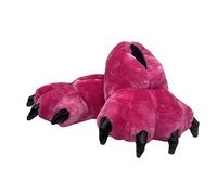 Adults' Animal Paw Slippers Leopard Tiger Monster Claw Shoes Party Fun Costume House Shoes for Unisex