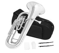 Adults Bb Euphonium Professional Three Valve Euphonium Bb Tone Brass Musical Instruments Comfortable To The Touch