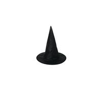 Adults Black Witch Hat Halloween Fancy Dress