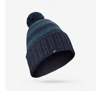 Adults' Bobble Beanie Hat Grand Nord Fr 500 - Black And Blue