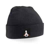 Adults Border Collie Dog Beanie (Red)