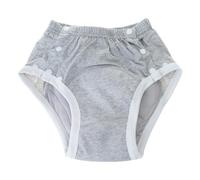 Adults Button Cloth Diaper Pants Washable Cotton Underpants Quick Dry Incontinences Underwear for Travel Home Incontinences Briefs
