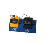 Adults Campervan Camper Bus Wave counter Ideal for VW T5 transit T6 T4 T25 Transporter Van Dashboard Figure Road Trip (Blue)