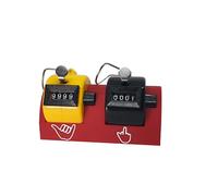 Adults Campervan Camper Bus Wave counter Ideal for VW T5 transit T6 T4 T25 Transporter Van Dashboard Figure Road Trip (Red)
