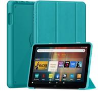 Adults Case 8inch Tablets, Not Fit Onn iPad 8 inch Tablets, Mansiruyi Trifold Stand Smart Case with Auto Sleep/Wake -Emerald Green