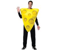 Adults Cheese Costume Mens Womens Unisex Fancy Dress New