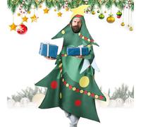 Adults Christmas Tree Costume - Hilarious Breathable | Adults Tree Shape Christmas Costume,for Cosplay Event Drama Stage Gathering Boyfriend Actors Elderly Friends Family