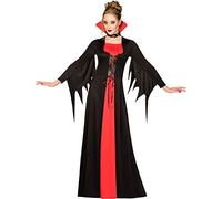 Adults Classic Vampire Fancy Dress Costume Vampiress Outfit (UK Dress 10-12)