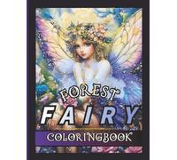 Adults coloring book. 100 pages, 50 fairy patterns. Single sided page makes perfect for markers, gel pens, color pencils. Relaxation and creative ... for all occasions. Stress relieving qrtwork.