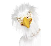 Adults Eagle The Bird Mask White Yellow Full Overhead Animal Face Masks