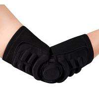 Adults Elbow Support Brace,Gel Padded Compression Elbow Sleeve Guard Arm Protector Arm Warmer - for Sports Roller-Skating, Riding, Basketball, Football, 2 pcs