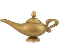 Adults Fancy Dress Party Accessory Aladdin's Pantomime Genie Lamp Gold