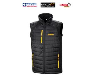 Adults Gilet Result Dewalt Embroidered Logo Bodywarmer Force Lightweight Padded