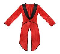 Adults Green Sequin Tailcoat Fancy Dress - Long Tailed Jacket With Green Sequins and Black Lapels - Perfect for Charity Events, Dance Shows, Performances and Other Fancy Dress Events