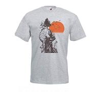 Adults Hangover Alan Human Tree Stag Do Movie Party Night Unisex Grey T-Shirt [XXXL]