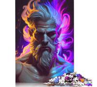 Adults Jigsaw Puzzle 1000 Pieces Puzzle Colorful Zeus Jigsaw Puzzles Educational Toy Games Family Decoration 1000pcs (75x50cm)