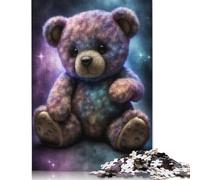 Adults Jigsaw Puzzle 500 Pieces Puzzle Art Bears Jigsaw Puzzles Educational Toy Games Family Decoration 500pcs (52x38cm)
