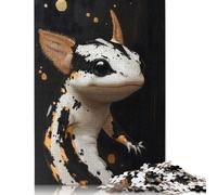Adults Jigsaw Puzzle 500 Pieces Puzzle Black And Gold Creature Animal Jigsaw Puzzles Educational Toy Games Family Decoration 500pcs (52x38cm)
