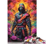 Adults Jigsaw Puzzle 500 Pieces Puzzle Fantasy Japanese Ninja Jigsaw Puzzles Educational Toy Games Family Decoration 500pcs (52x38cm)