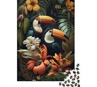 Adults Jigsaw Puzzle Animal Art Bird Paper Puzzles for Teenagers Gifts Home Decoration Puzzle Toys 1000pcs (38x26cm)