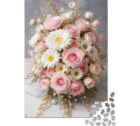 Adults Jigsaw Puzzle Animal Art Flower Paper Puzzles for Teenagers Gifts Home Decoration Puzzle Toys 1000pcs (38x26cm)
