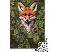 Adults Jigsaw Puzzle Animal Art Fox Paper Puzzles for Teenagers Gifts Home Decoration Puzzle Toys 1000pcs (38x26cm)