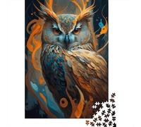 Adults Jigsaw Puzzle Animal Art Owl Paper Puzzles for Teenagers Gifts Home Decoration Puzzle Toys 1000pcs (38x26cm)