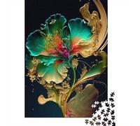 Adults Jigsaw Puzzle Art Flowers Paper Puzzles for Teenagers Gifts Home Decoration Puzzle Toys 1000pcs (38x26cm)