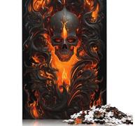 Adults Jigsaw Puzzle Artistic Skeleton Wooden Puzzles for Teenagers Gifts Home Decoration Puzzle Toys 1000pcs (75x50cm)